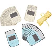 Kitchen Craft Pack de Pegatinas para Botes- Papel- Multicolor- 10 x 17 x 3 cm
